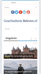 Mobile Screenshot of geschiedenisbeleven.nl